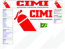 Tablet Screenshot of cimi.com.br